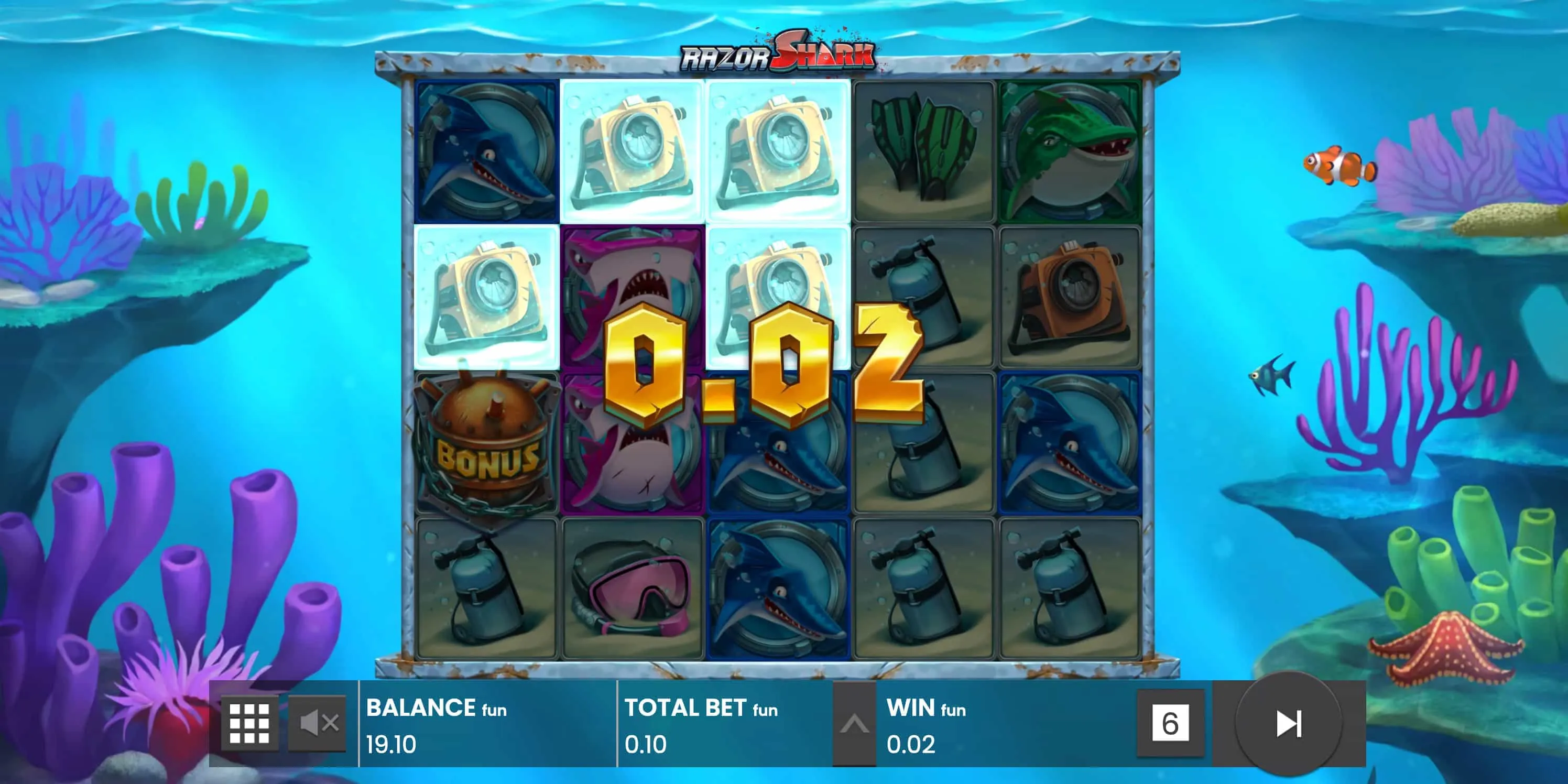 Razor Shark im Überblick: Walzen drehen und Einsätze steuern Razor Shark im Überblick: Walzen drehen und Einsätze steuern